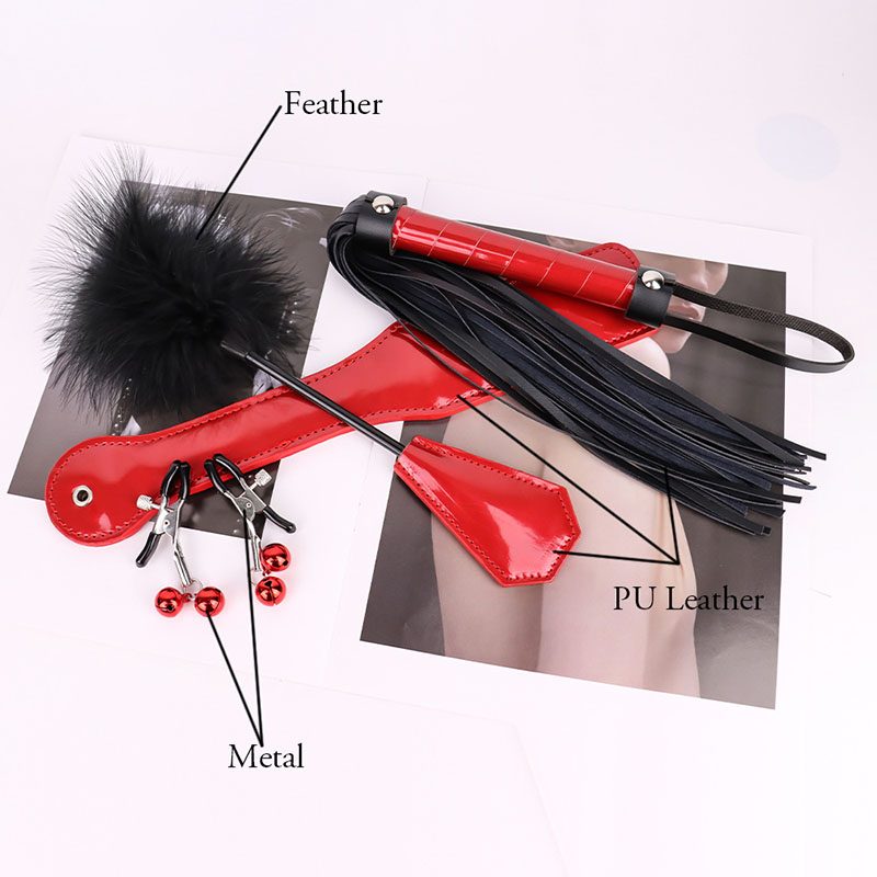 Nipple Strap-on Kit Red