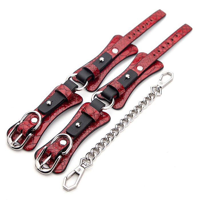Collar Handcuffs Strap-on Kit Mouth