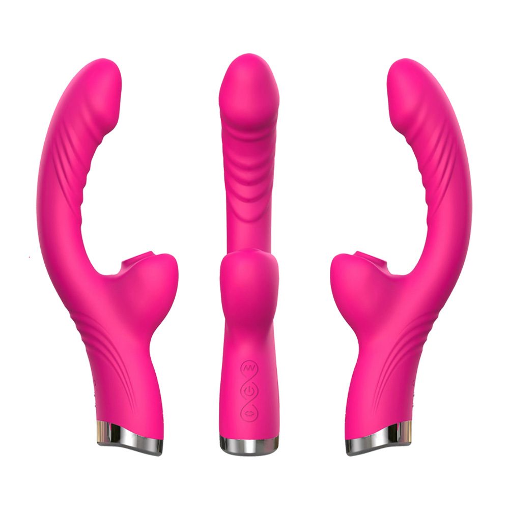 Suction G-spot Vibrator – Red or purple