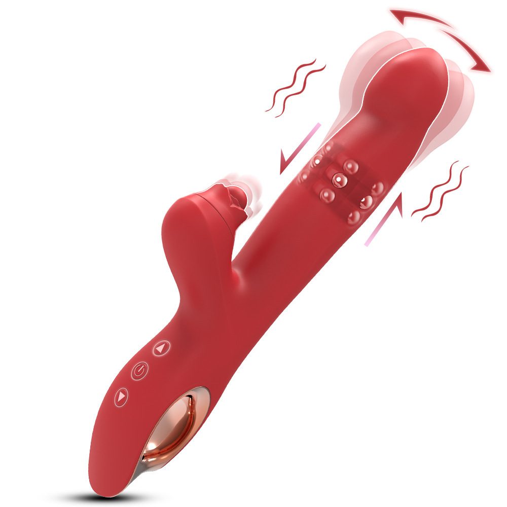 Rose Vibrator in Silicone & ABS