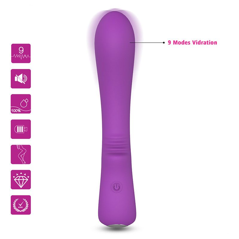 Classic Vibrator – Red or purple