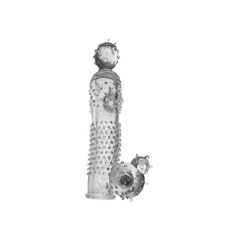 Crystal Wolf Penis Sleeve (20 cm)