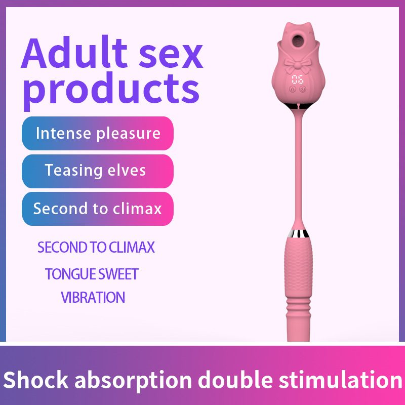 Vibrador conejo con ventosa