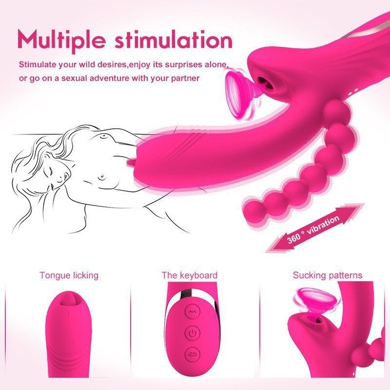 Rose Vibrator (4.5 × 8.7in)
