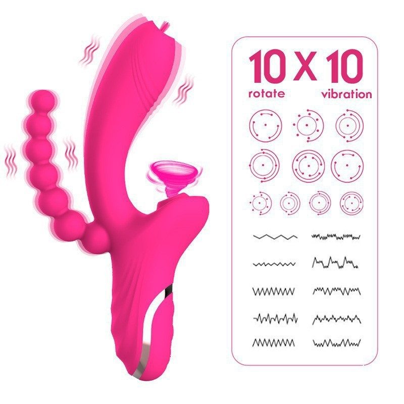 Rose Vibrator (4.5 × 8.7in)