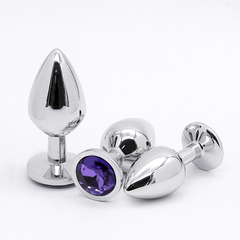 Plug anal point G en acier inoxydable