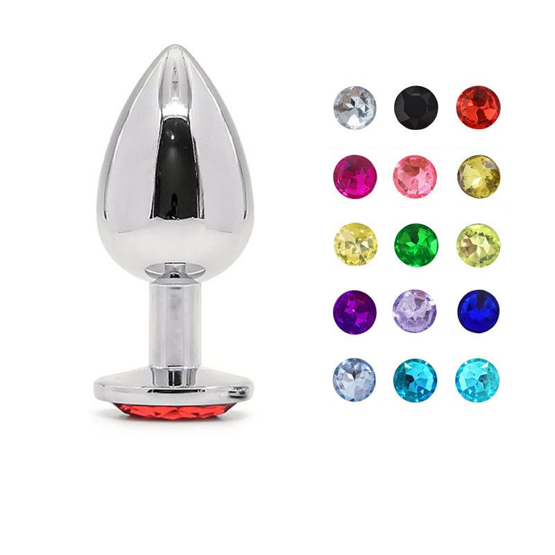 G-spot Anal Plug in Stainless Steel