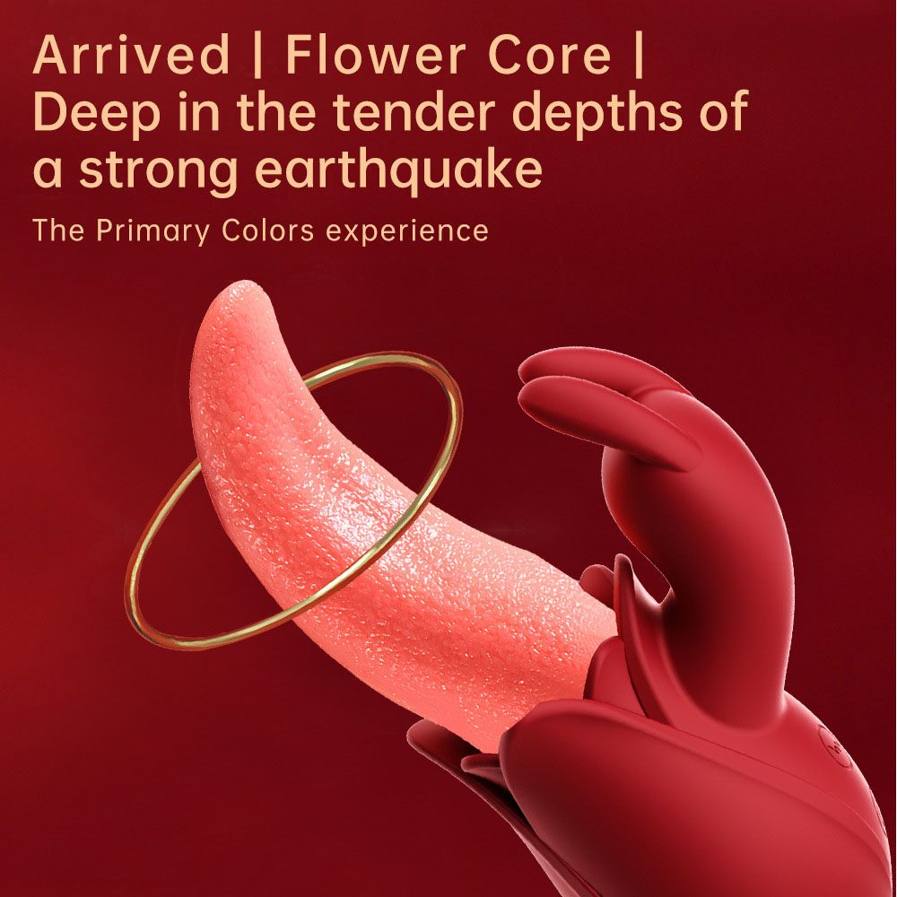 Tongue Rose Vibrator