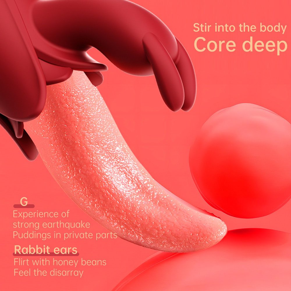 Tongue Rose Vibrator