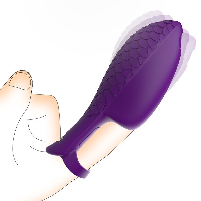 Vibrateur à doigt (37 × 115 mm)