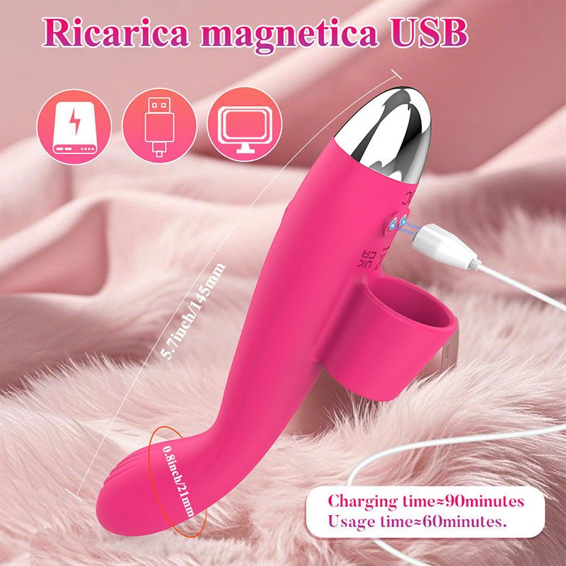Finger Vibrator – Black or Red