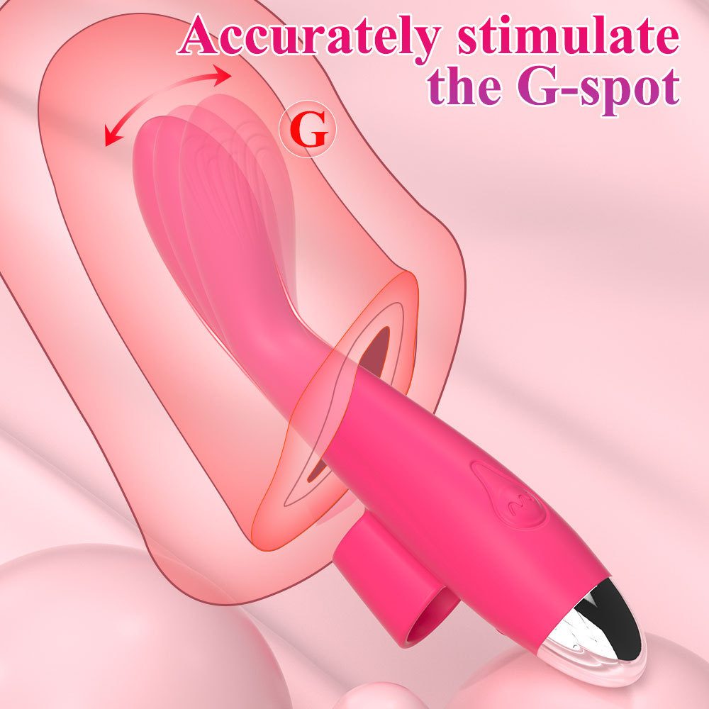 Finger Vibrator – Black or Red