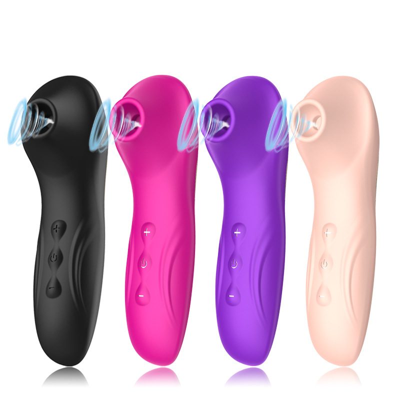 Suction Vibrator in Silicone & ABS