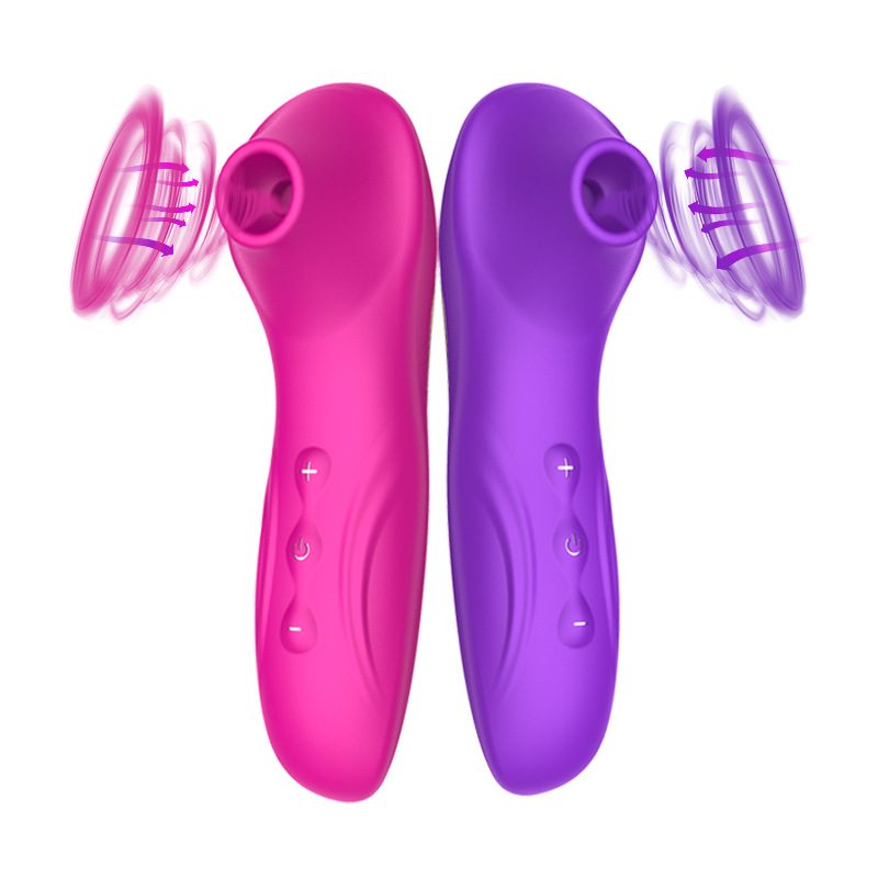 Suction Vibrator in Silicone & ABS