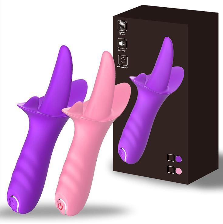 Tongue Vibrator in Silicone & ABS