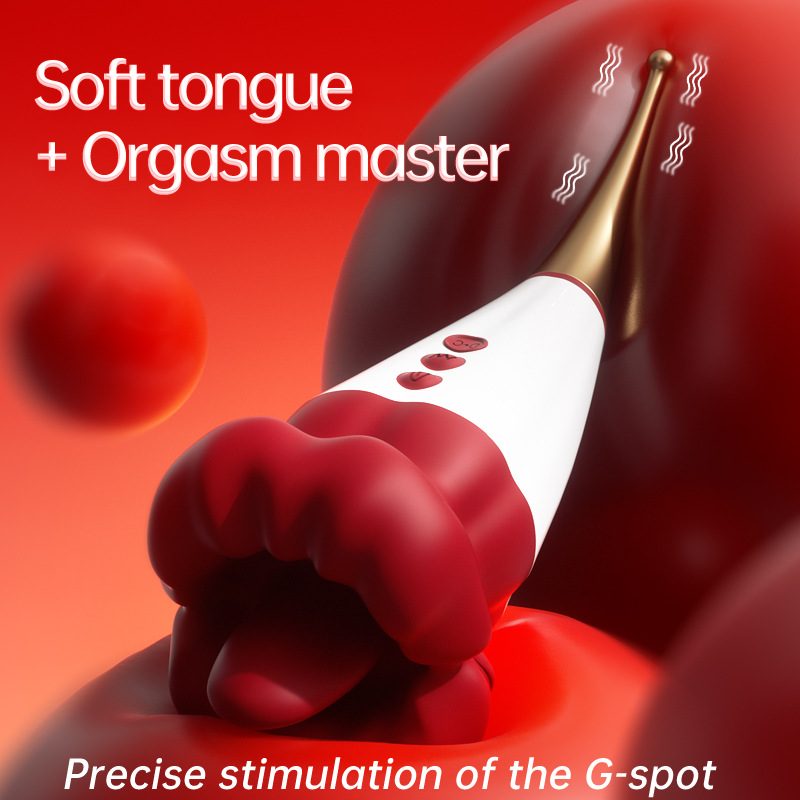 Tongue Vibrator – Red