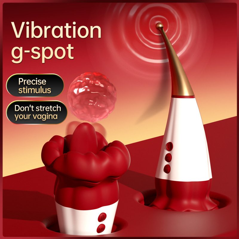 Tongue Vibrator – Red