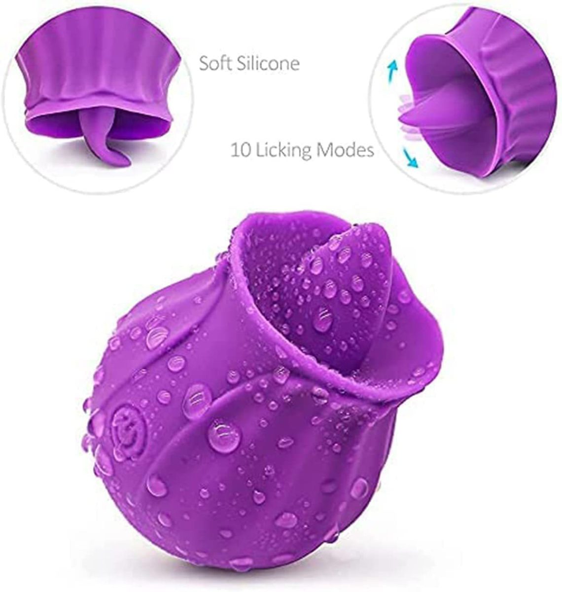 Tongue Vibrator (9.5 × 5.5 cm)