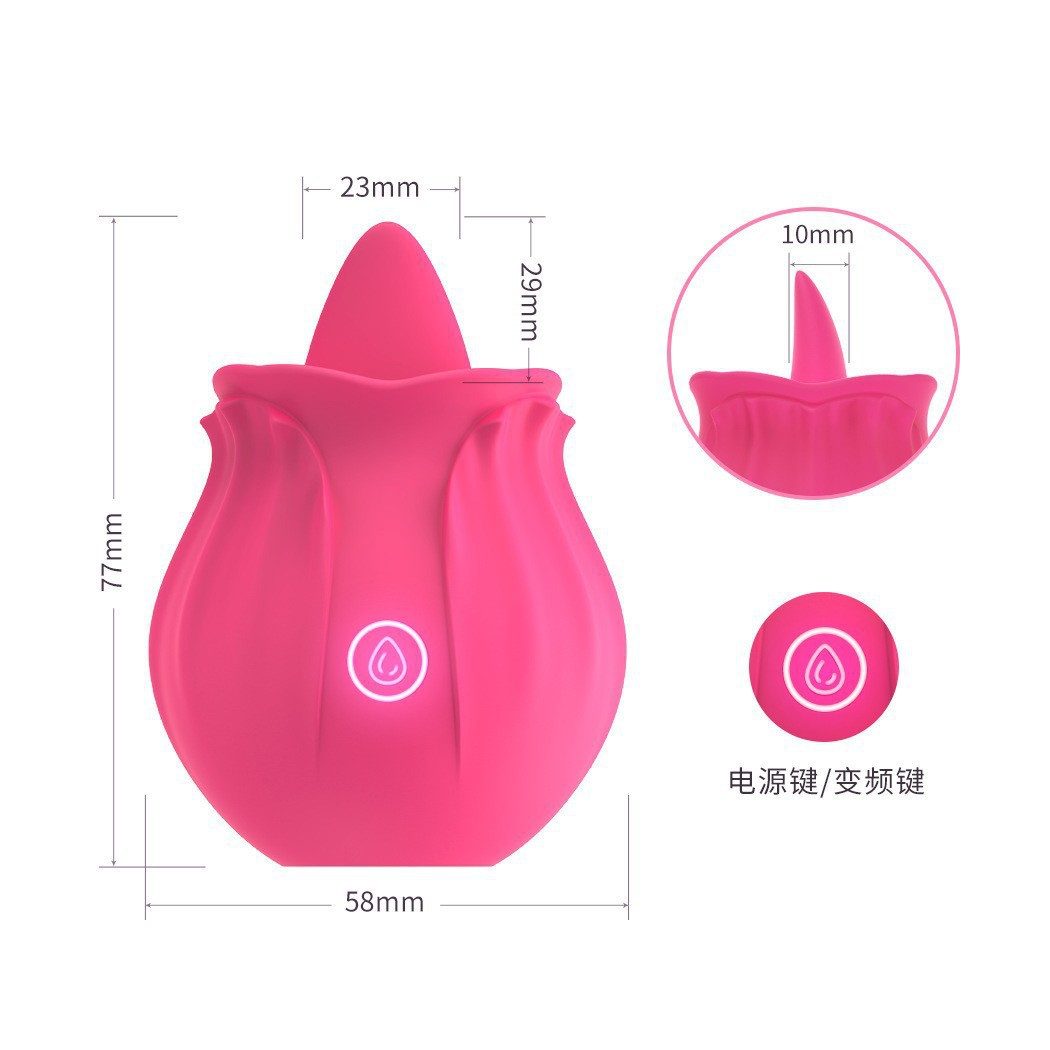 Tongue Vibrator (9.5 × 5.5 cm)