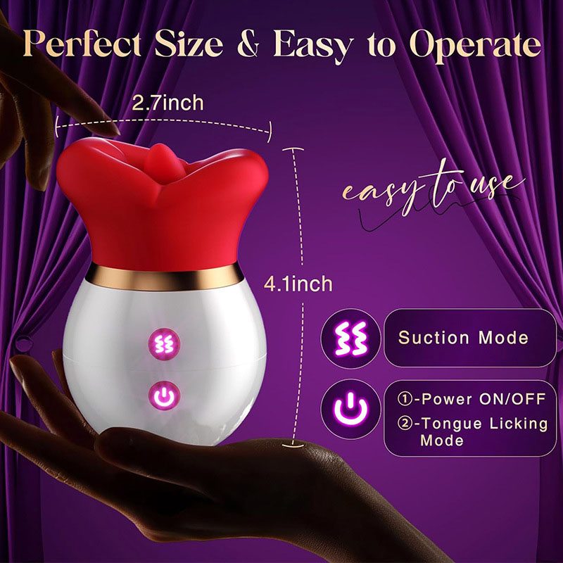 Licking Tongue Vibrator