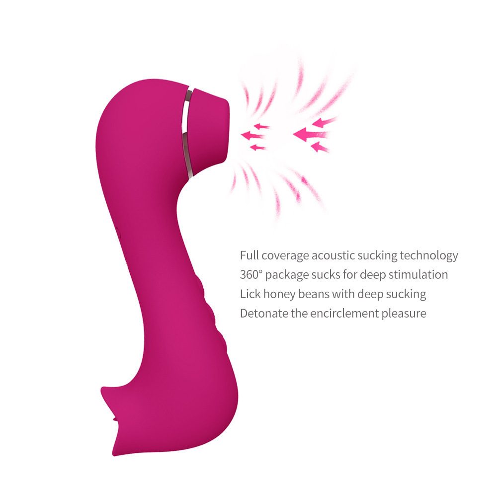 Suction Vibrator – Red or purple