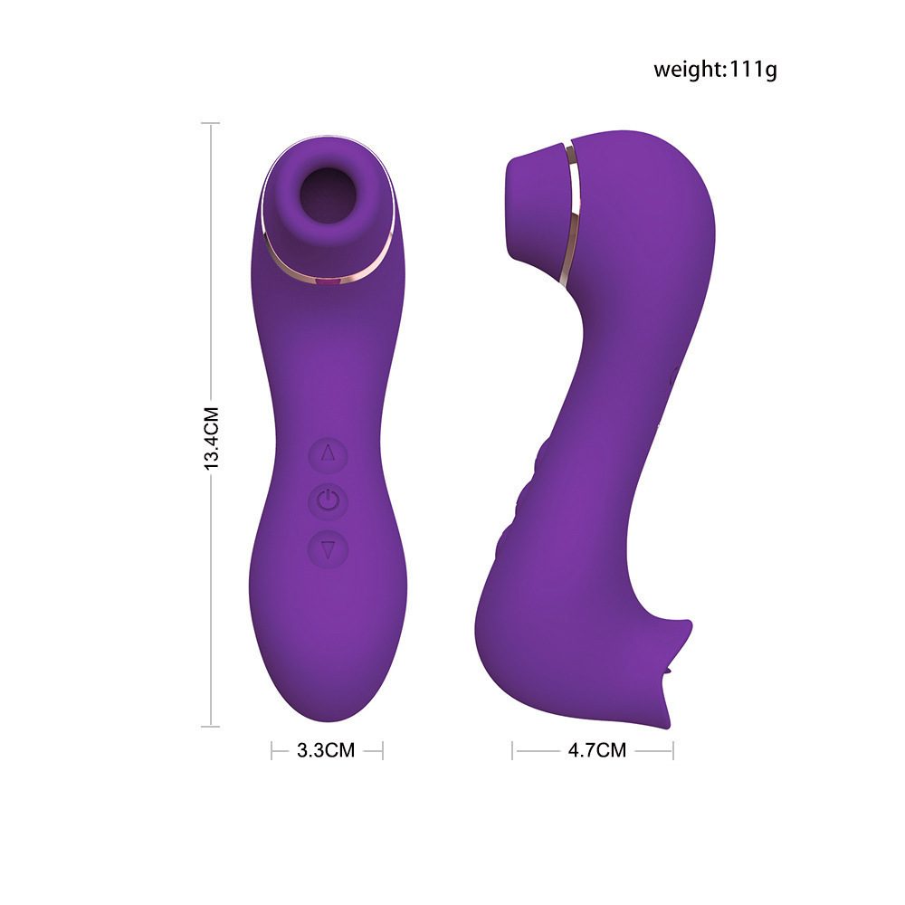 Suction Vibrator – Red or purple