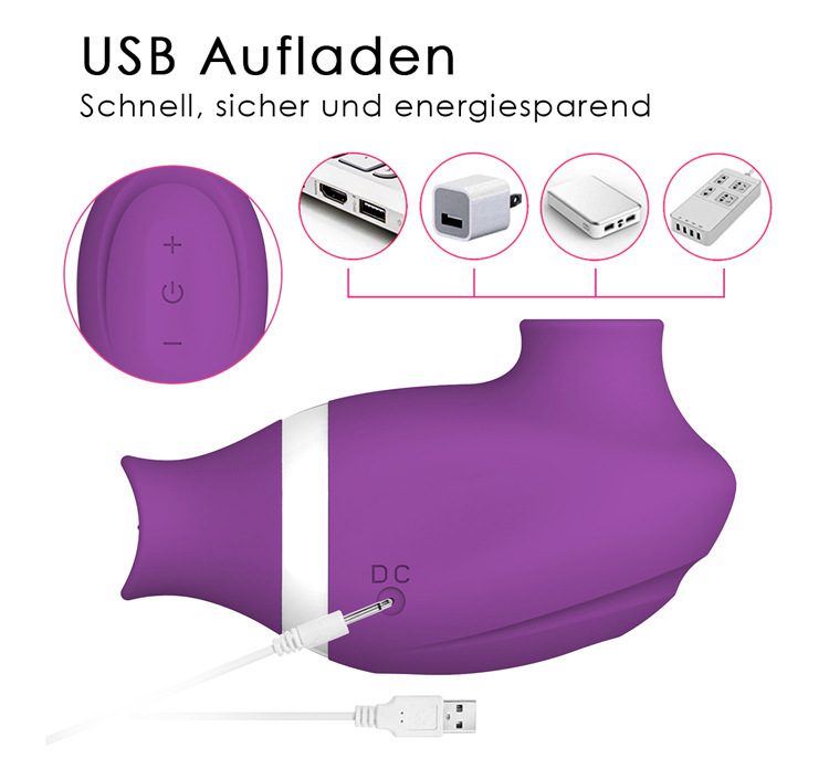 Twin Licking Suction Vibrator