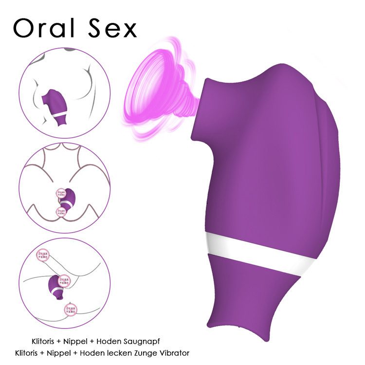 Twin Licking Suction Vibrator