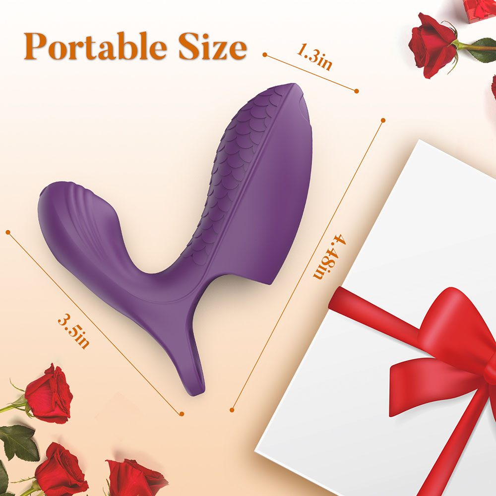 Finger Vibrator – Black or purple
