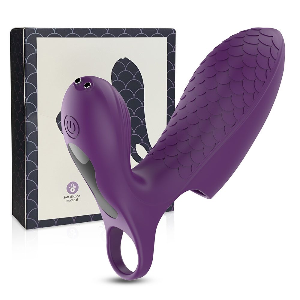 Finger Vibrator – Black or purple
