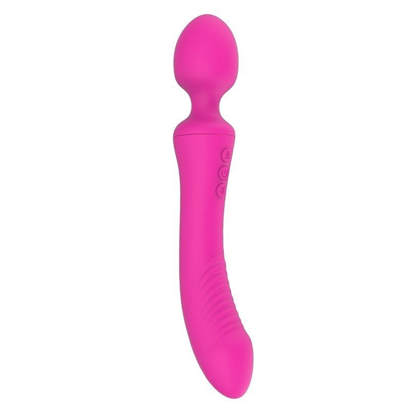 Twin Double Vibrator – Rose Red or Purple