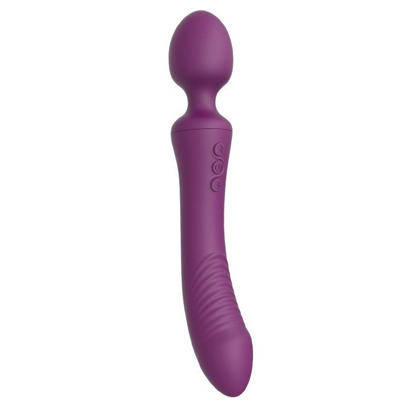 Twin Double Vibrator – Rose Red or Purple