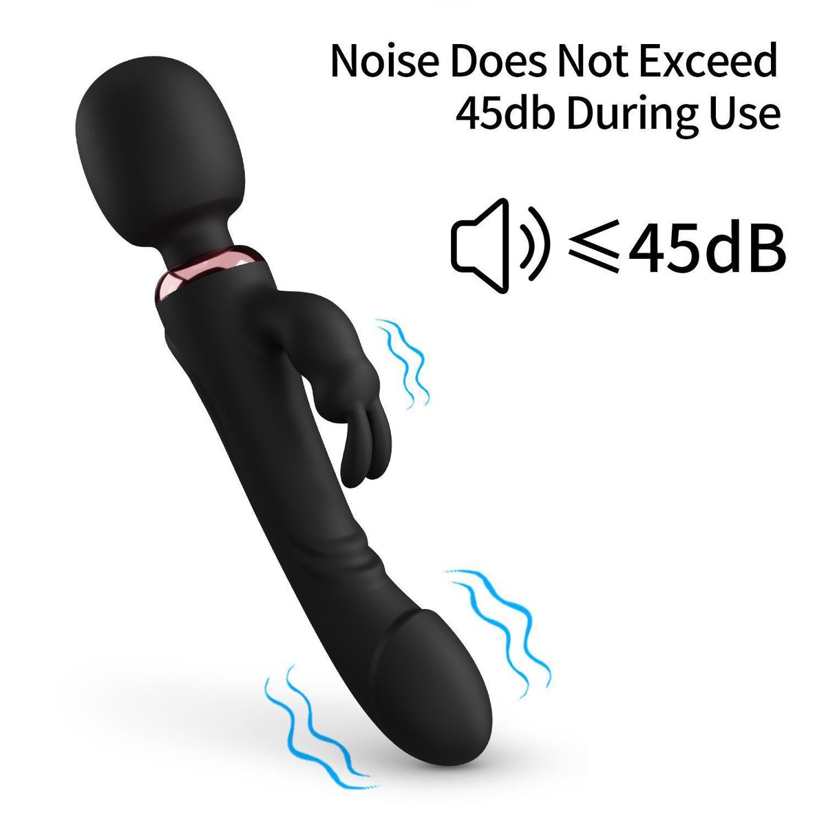 Twin Double Vibrator (24.6 × 5 × 3.7 × 2 cm)