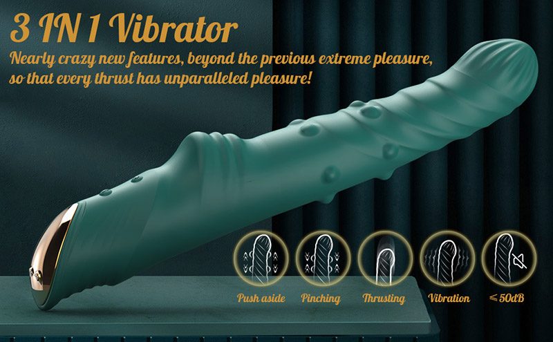Wand Massager in Silicone & ABS