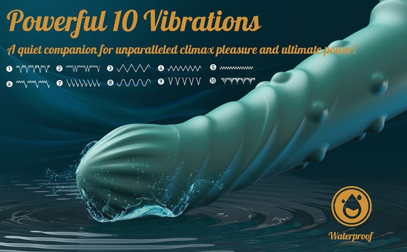 Wand Massager in Silicone & ABS