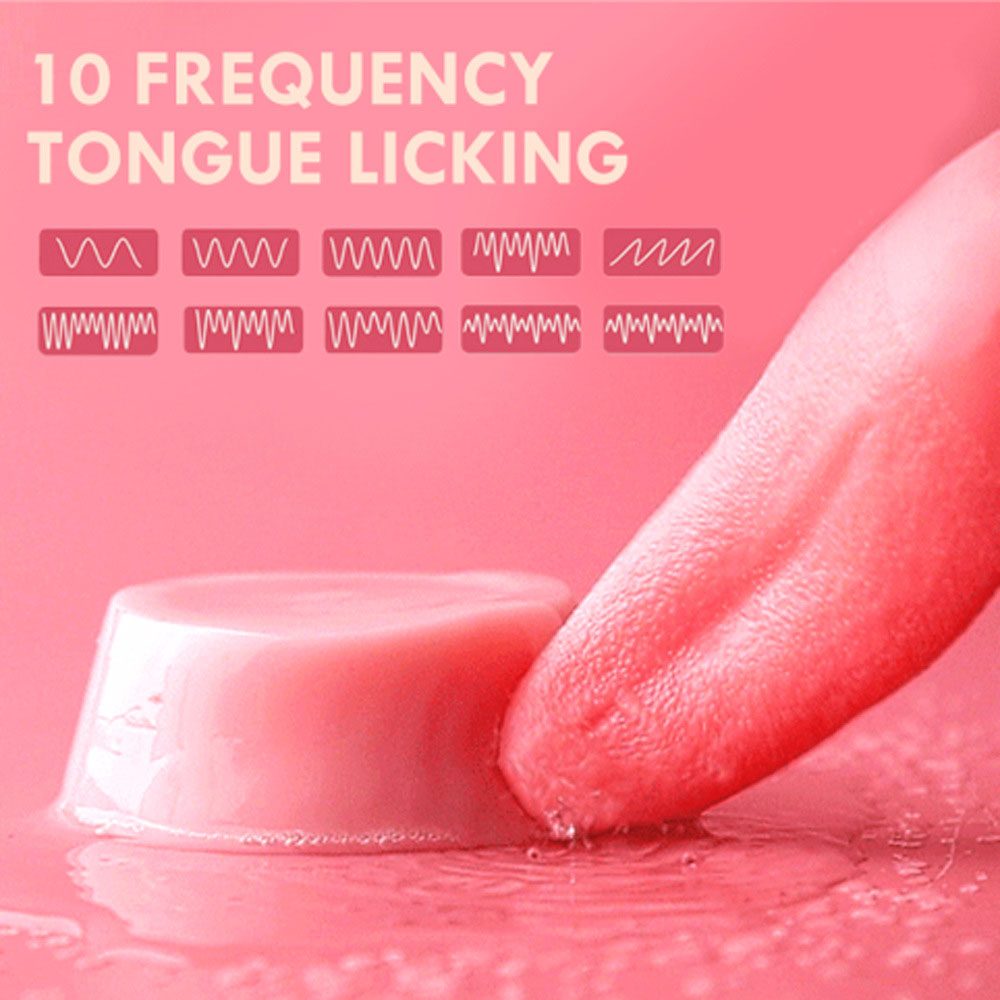 Tongue Vibrator – Pink