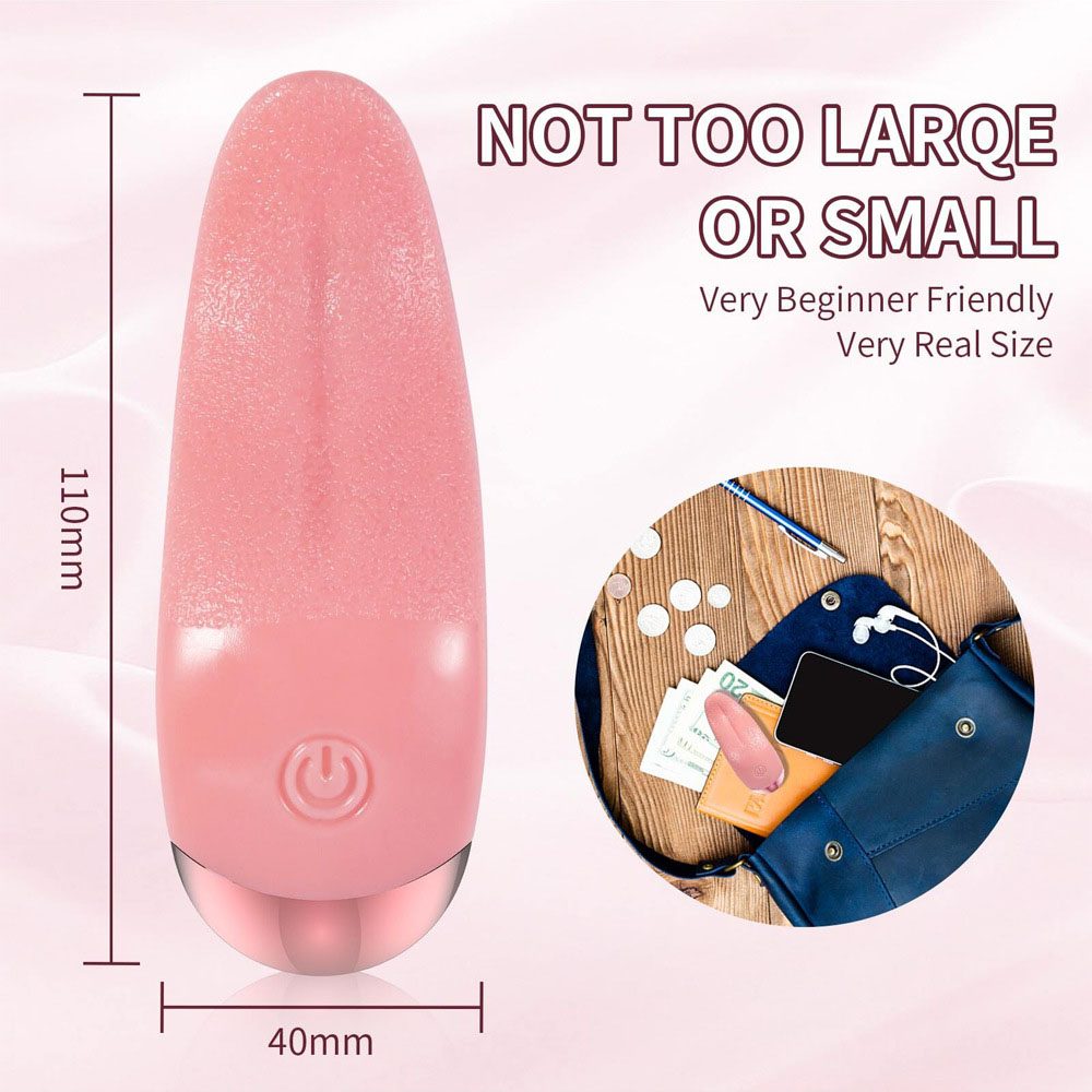 Tongue Vibrator – Pink