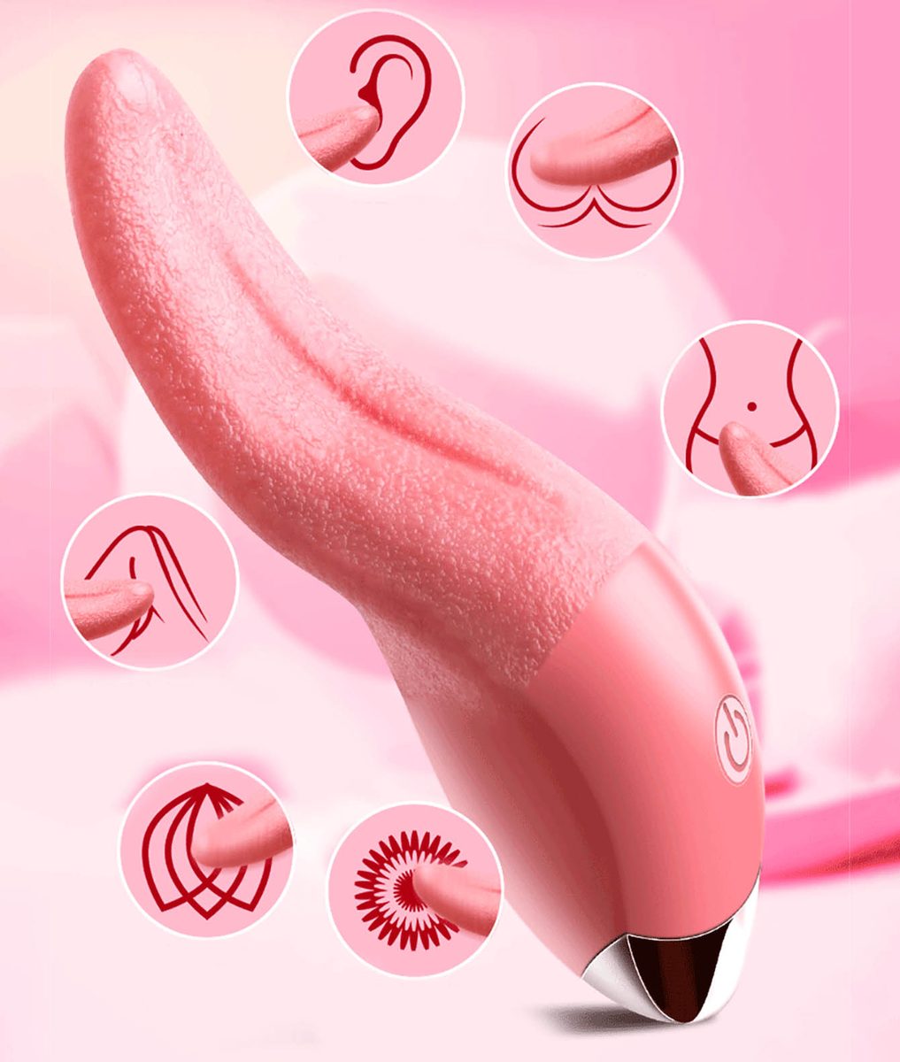 Tongue Vibrator – Pink