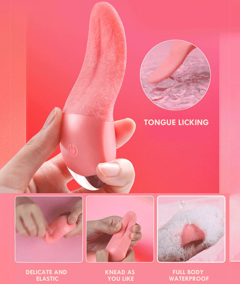 Tongue Vibrator – Pink