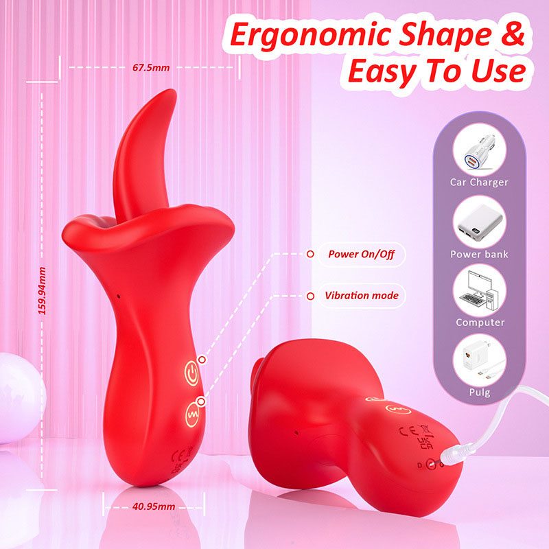 Mouth Tongue Vibrator