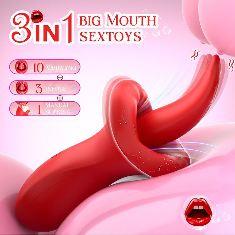Mouth Tongue Vibrator