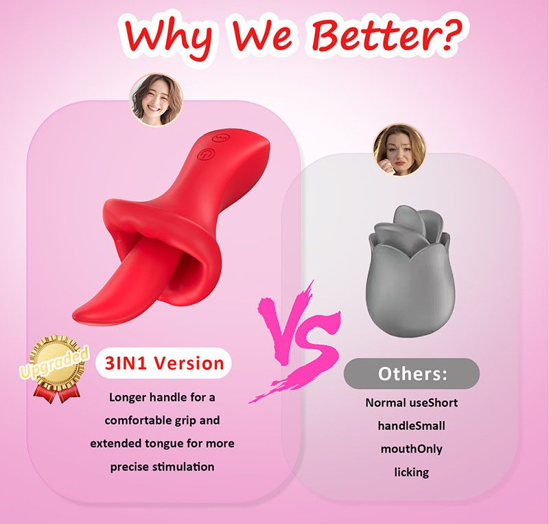 Mouth Tongue Vibrator