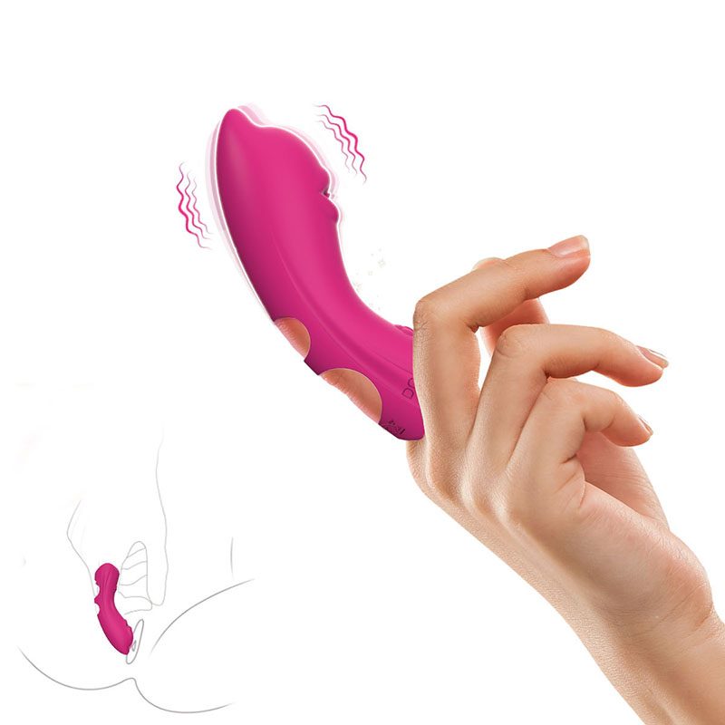 Vibrateur doigt – rouge ou violet