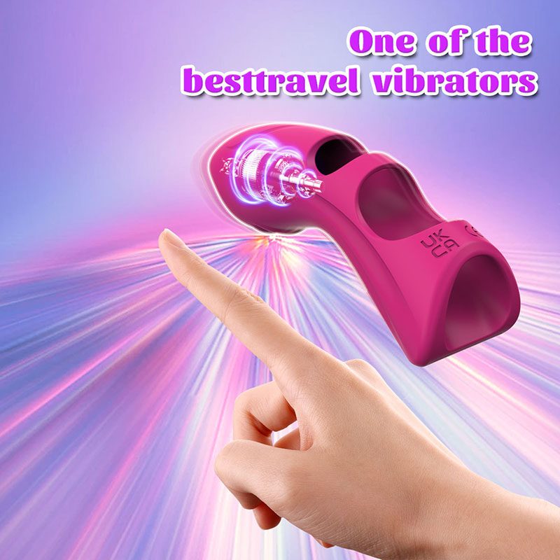 Finger Vibrator – Red or purple
