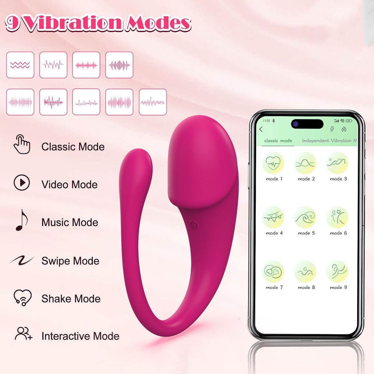 Remote Control Vibrating Egg Vibrator