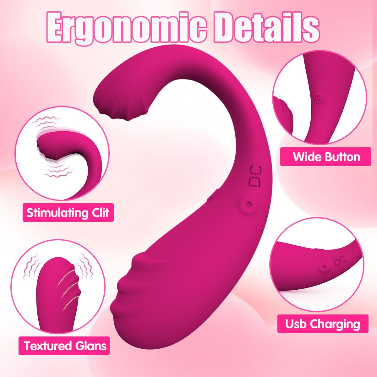 Wireless App-controlled Egg Vibrator Remote Control