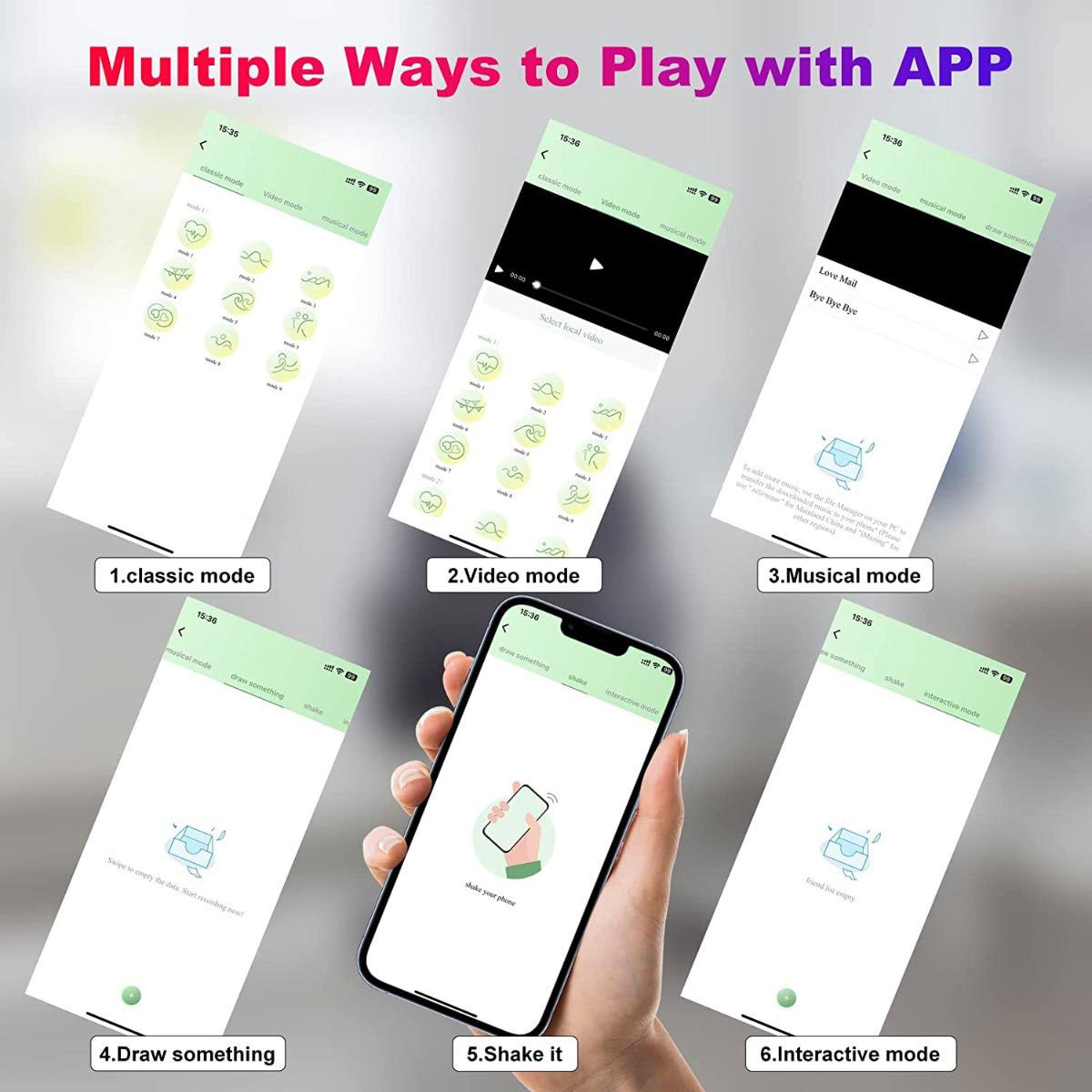 Wireless App-controlled Egg Vibrator Remote Control