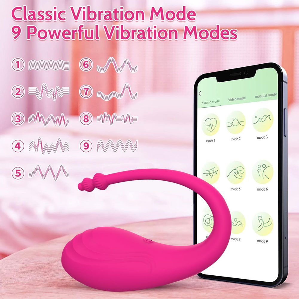 App-controlled Remote Control Egg Vibrator