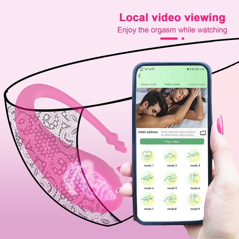 App-controlled Remote Control Egg Vibrator