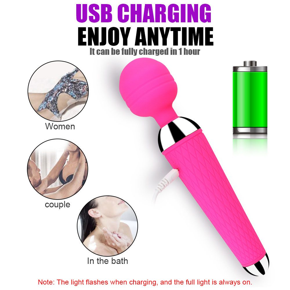 Wand Massager (19.8 × 4.2 cm)